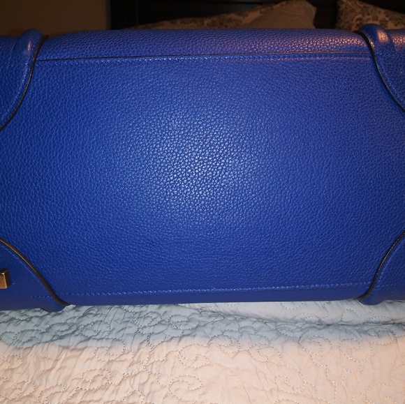 Sold E Bay 🥀Celine mini luggage indigo blue - - Picture 5 of 8